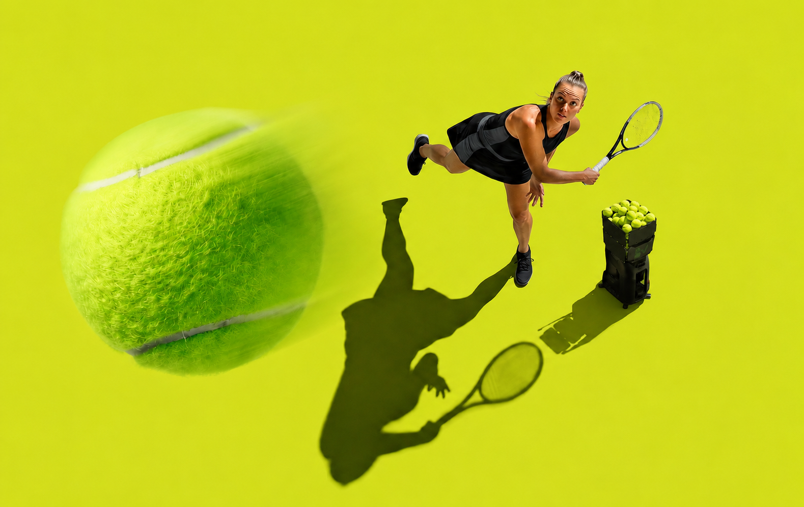 What Is an AI Tennis Ball Machine?